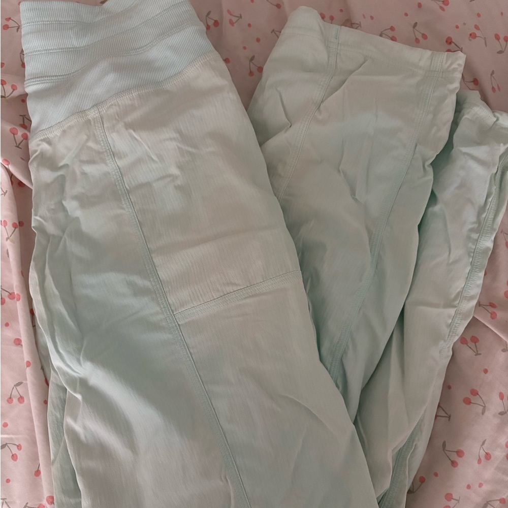 Light Blue Jogger Pants lululemon dance studio